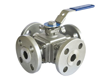 Stainless Steel T-port ball valve