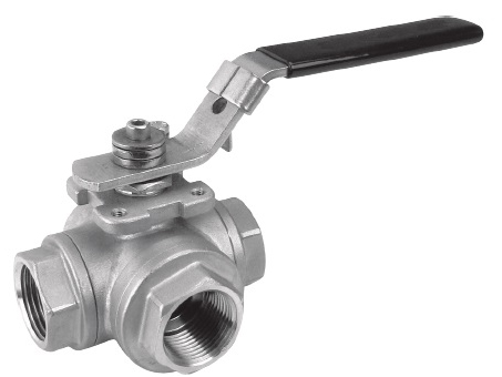 Industrial ball valve