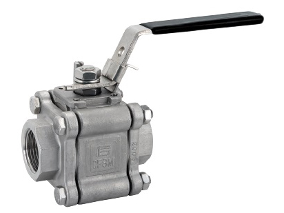 Industrial ball valve