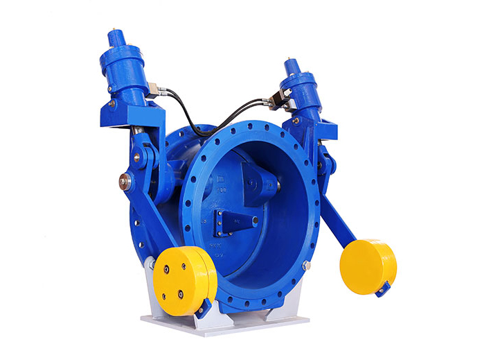 Non-return valves with hydraulic damping system