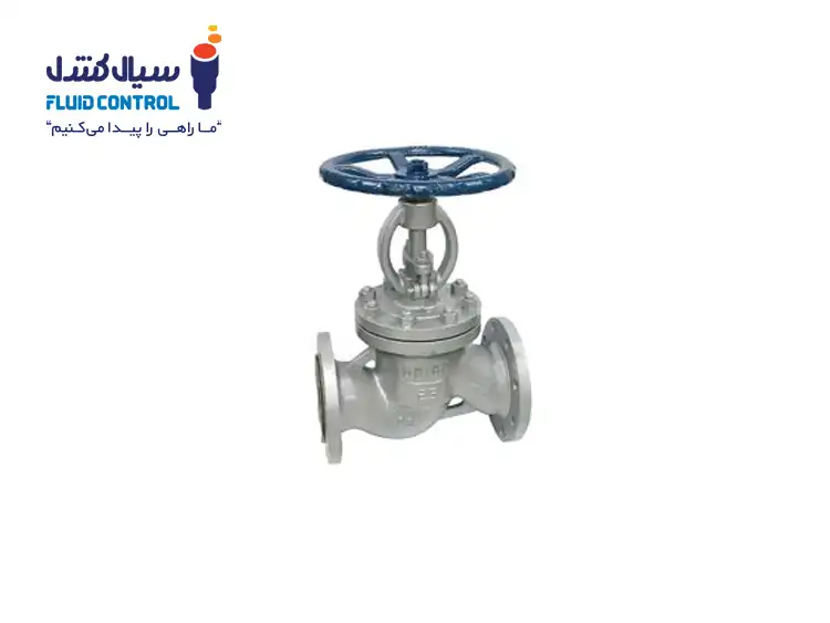گلوب ولو فولادی فلنجدار